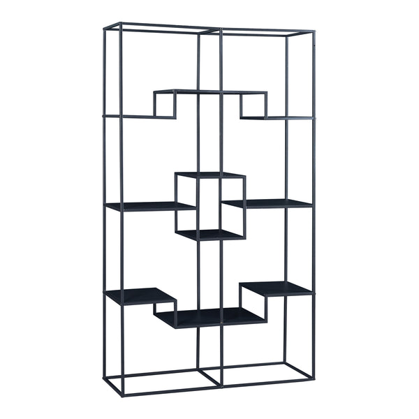 Scaffale da Terra Råde 180 x 100 x 35 cm - Nero [en.casa]