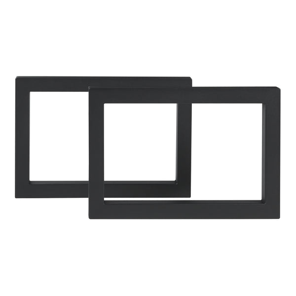 Set di 2 strutture per tavolo Lunderskov 35x50cm Nero [en.casa]