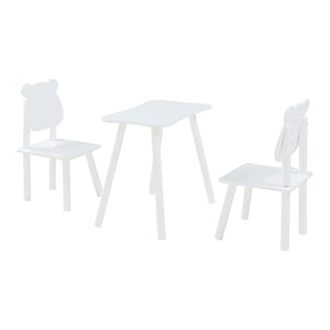 Set da bambini Panjang con design orsetto bianco [en.casa]