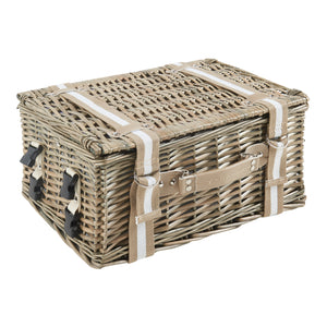 Cestino Picnic Bisceglie per 2 Persone Valigetta Picnic in Vimini Set Completo casa.pro