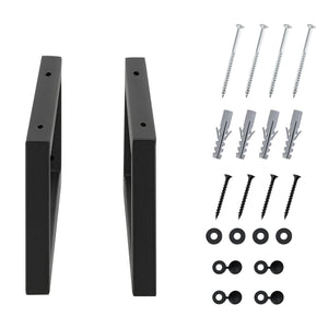 Telaio set da 2 pezzi Nero varie dimensioni en.casa