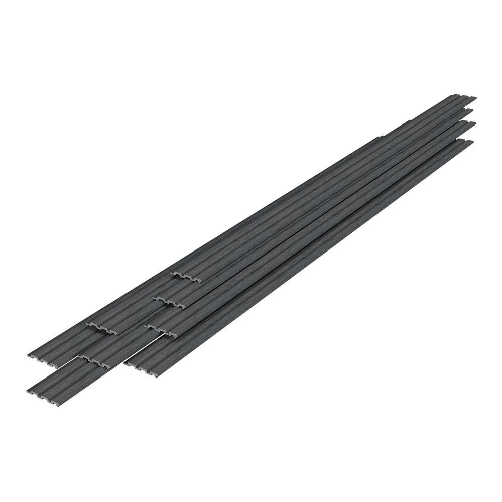 Set Brunssum di Pannelli Murali 3D - Effetto Grigio Marmo NEU.HOLZ
