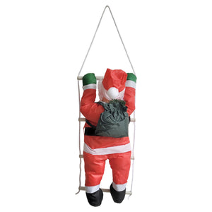 Babbo Natale su scala 60 cm [lux.pro]