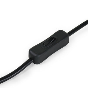 Lampada da tavolo San Francisco 1x E14 Ø29x51cm Cromato/Nero lux.pro