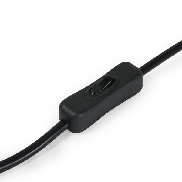 Lampada da tavolo San Francisco 1x E14 Ø29x51cm Cromato/Nero lux.pro