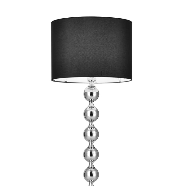 Lampada da terra Spheric Black Ø48x155 cm Nero/Cromo lux.pro