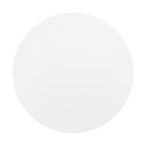 Tavolo da pranzo Camille Ø80 cm Design retrò Bianco en.casa