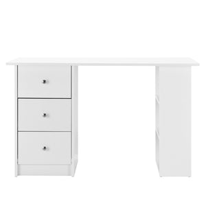 Scrivania Lemberg 120x50x72 cm Bianco [en.casa]