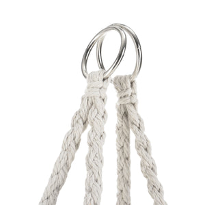 Sedia sospesa Tampico Max. 100 kg per interno ed esterno Crema casa.pro