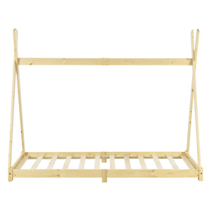 Lettino per bambini Höri 90x200 cm con materasso in schiuma fredda vari colori en.casa