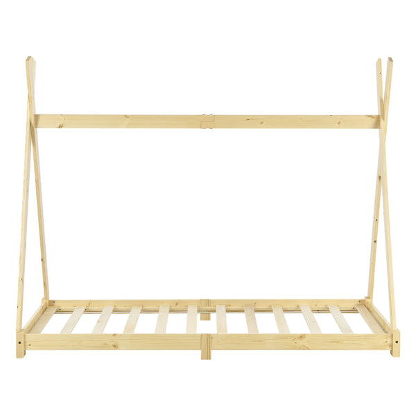 Lettino per bambini Höri 90x200 cm con materasso in schiuma fredda vari colori en.casa