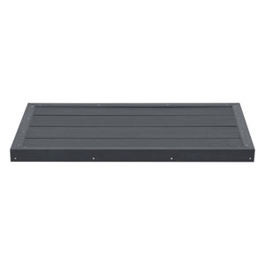 Piastra per pavimento WPC Nürtingen per doccia solare 101x63x5,5cm [en.casa]