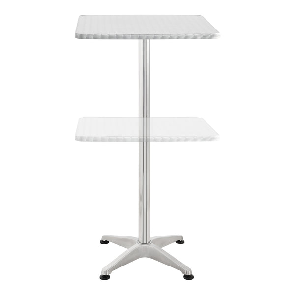 Tavolo da bar e bistrot Järpen Regolabile in altezza Quadrato [en.casa]