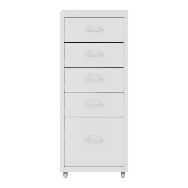 Carrello mobile Kökar con 5 cassetti 69x28x41 cm [en.casa]