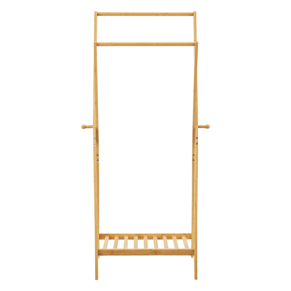 Stand Appendiabiti 'Keitele' Organizzatore Guardaroba in bambù [en.casa] 
