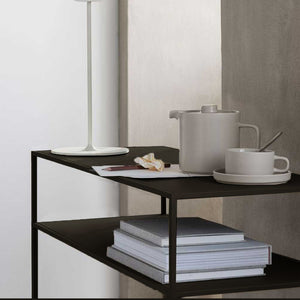 Consolle Kuhmo 85 x 80 x 30 cm Nero [en.casa]