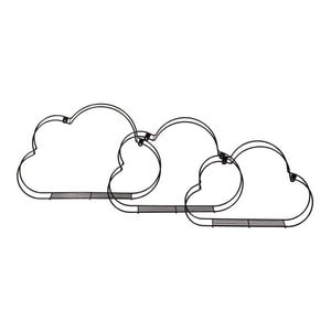 Set di mensole da parete Tønder in set da 3 [en.casa]