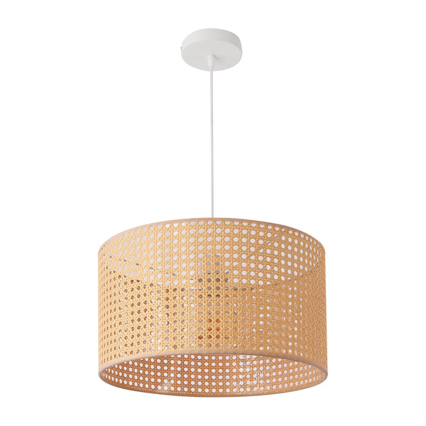 Lampada a sospensione Shrewsbury Beige / Bianco [lux.pro]