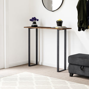 Struttura del tavolo Kauniainen set da 2 in acciaio 87x27 cm [en.casa]