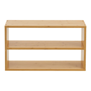 Mensola da parete Gol 50x15x30 cm Bambù [en.casa]