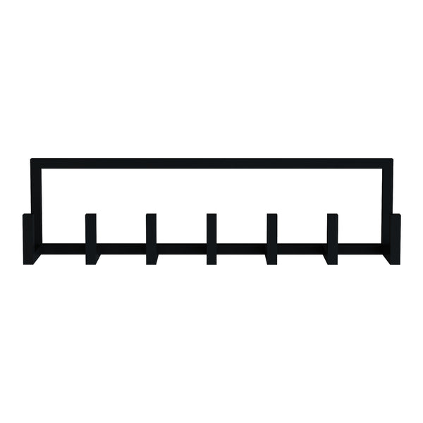 Appendiabiti da parete Lyngen 75x10x20 cm [en.casa]