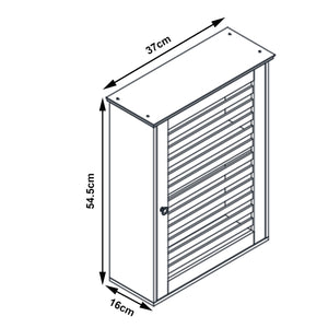 Mobile bagno Järfälla 55x37x16 cm bambù [en.casa]