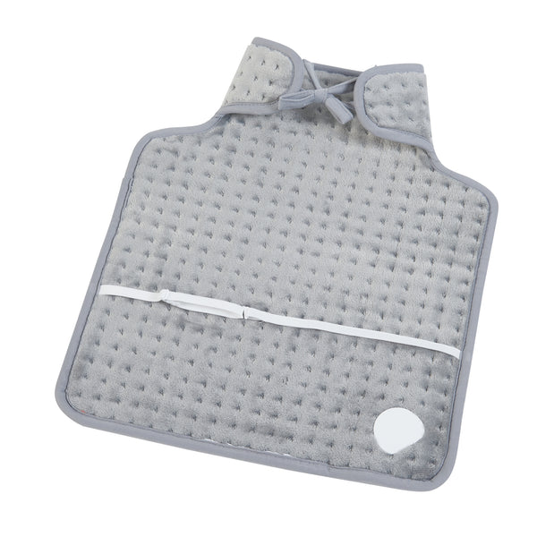 Cuscino riscaldante elettrico Calvera 80W 50x40cm Grigio [en.casa]