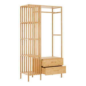 Appendiabiti Varanger 185x100x45 cm Bambù [en.casa]