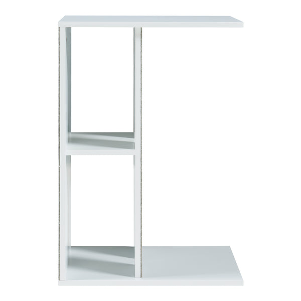 Tavolino laterale con superficie antigraffio Ljungby Bianco [en.casa]