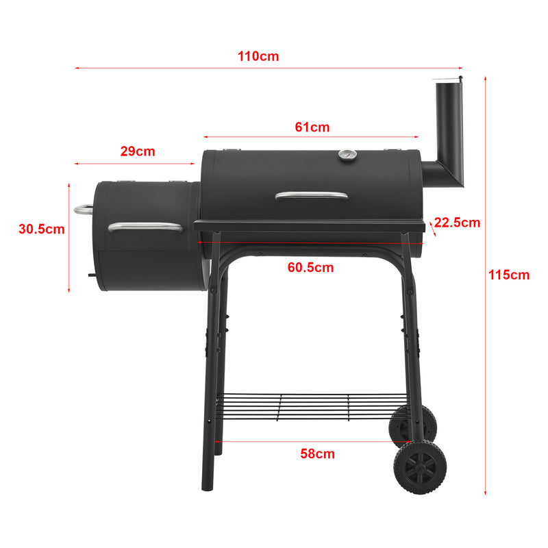 Schizzo in scala Smoker Grill Arielli Portatile casa.pro