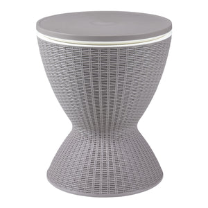 Banco refrigerato Atessa 58x48,5cm Marrone chiaro [casa.pro]