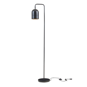 Lampada da terra Barnard Metallo 159 cm Nero [lux.pro]