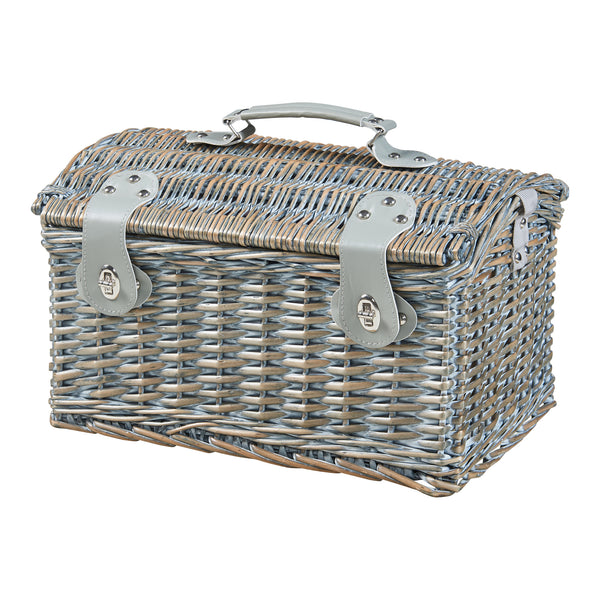 Cesto da picnic Folldal per 2 persone 40x28x25 cm [casa.pro]