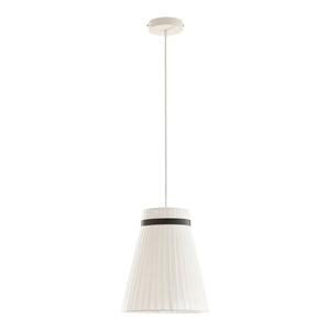 Lampada a sospensione Broughton Bianco [lux.pro]