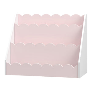 Libreria per bambini Vestnes 48x61x30 cm Cotton Candy/Bianco [en.casa]