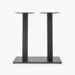 Telaio per Tavolo 'Fai da Te' Vadejord Struttura a 2 Gambe 70 x 40 x 73 cm - Nero [en.casa]
