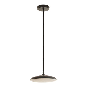 Lampada a sospensione Oupilu con LED integrati Metallo 120x25x25 cm Nero/Bianco [lux.pro]