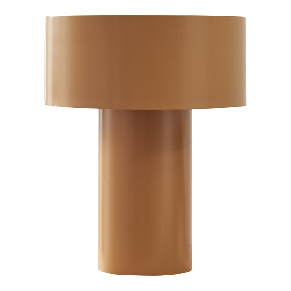 Lampada da tavolo Kömn metallo 37x30x30 cm marrone [lux.pro]