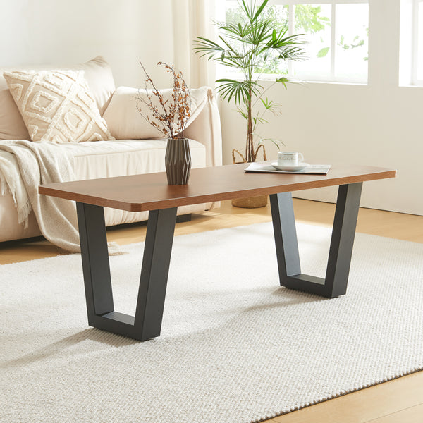 Set di 2 strutture per tavolo Lalling nero [en.casa]