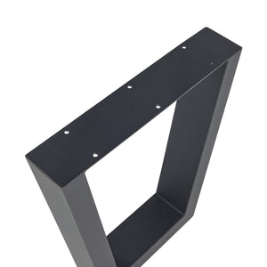 Set di 2 strutture per tavolo Lalling nero [en.casa]