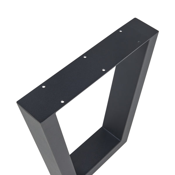 Set di 2 strutture per tavolo Lalling nero [en.casa]