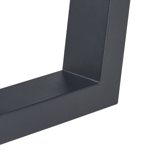 Set di 2 strutture per tavolo Lalling nero [en.casa]