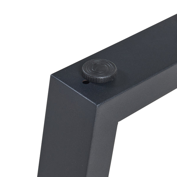 Set di 2 strutture per tavolo Lalling nero [en.casa]