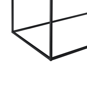 Consolle in metallo nero in varie dimensioni [en.casa]