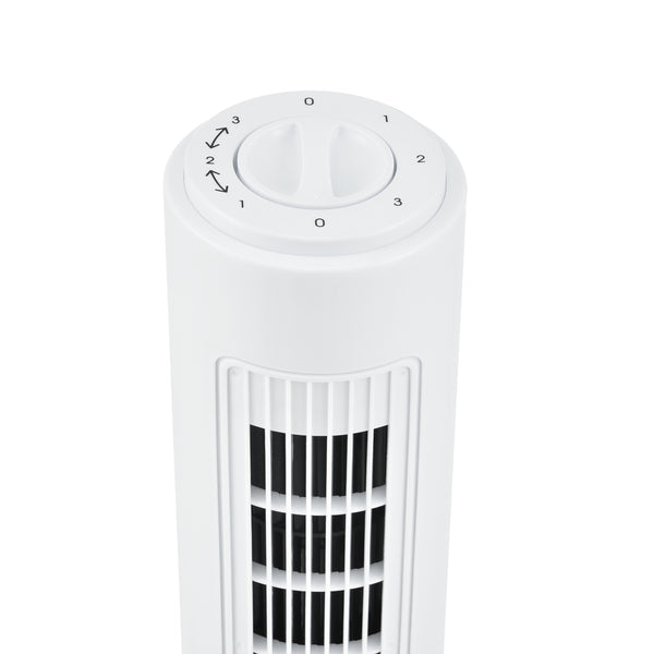 Ventilatore a piantana con 3 velocità Oscillante 50W in.tec