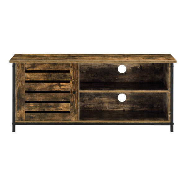 Mobile TV Engerdal 49x110x30cm con vano armadio e 2 ripiani [en.casa]