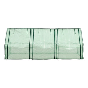 Mini Serra Höflein 240x90x90cm Rete a Maglie Verde [en.casa]