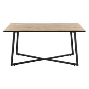 Tavolino da salotto Uddevalla 100x60x47cm effetto quercia [en.casa]