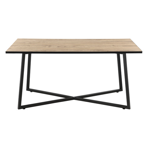 Tavolino da salotto Uddevalla 100x60x47cm effetto quercia [en.casa]