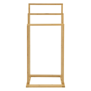 Porta asciugamani in bambù Rana 40x24x82 cm [en.casa]